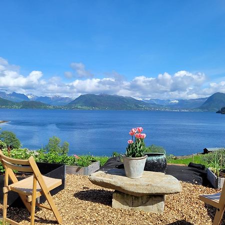 Irenegarden - Fjord view holiday home Lauvstad Exterior foto