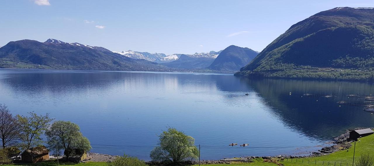 Irenegarden - Fjord view holiday home Lauvstad Exterior foto